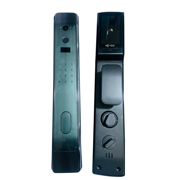 Pulmos PLS-DF06 Fingerprint Smart Door Lockallows various ways to gain access to your home. With its super amazing features, You can unlock the door with a Fingerprint, Smart cards, Spare keys, and also with a phone app as far as there’s a Wifi connection.