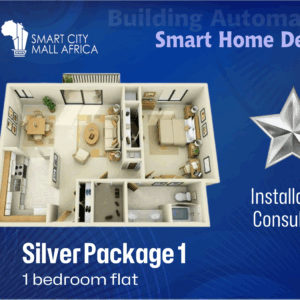 Smart Home Devices - 1 Bedroom Flat (Silver)