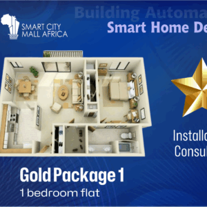 Smart Home Devices -1 Bedroom Flat (Gold)