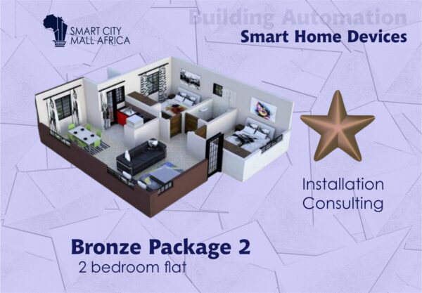 Smart Home Devices - 2 Bedroom Flat ( Bronze)