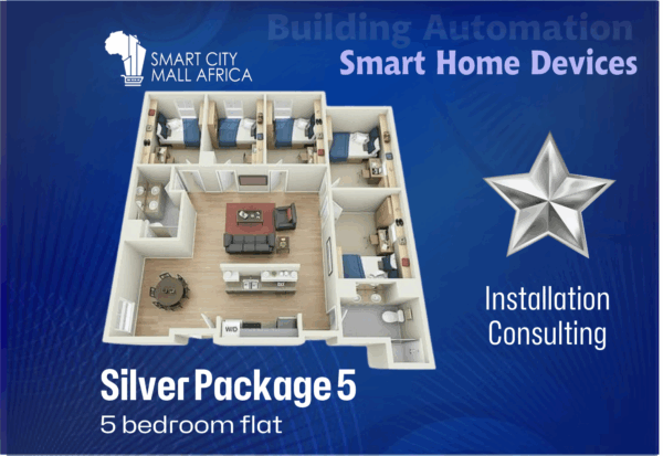 Smart Home Automation - 5 Bedroom (Silver)