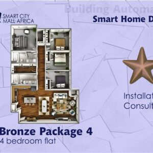 Smart Home Devices - 4 Bedroom Flat (Bronze)