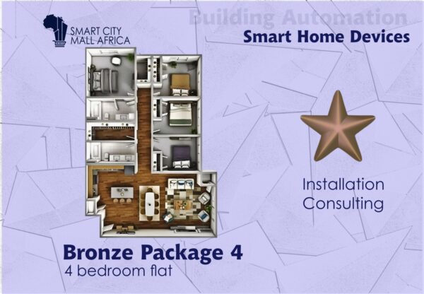 Smart Home Devices - 4 Bedroom Flat (Bronze)
