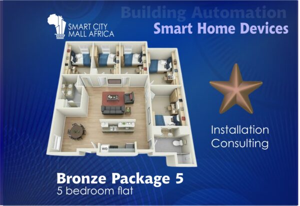 Smart Home Devices - 5 Bedroom Flat (Bronze)