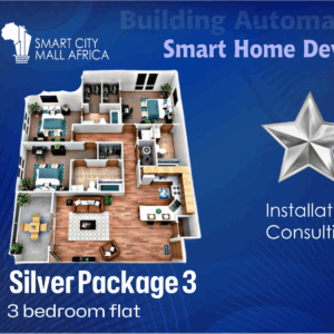 Smart Home Devices - 3 Bedroom Flat (Silver)