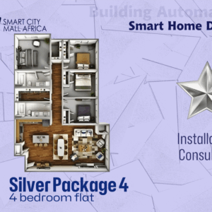 Smart Home Devices - 4 Bedroom Flat (Silver)