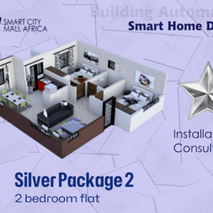 Smart Home Devices- 2 Bedroom Flat (Silver)