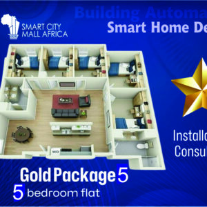 Smart Home Devices - 5 Bed room flat (Gold)
