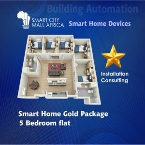 Smart Home Devices - 5 Bed room flat (Gold)