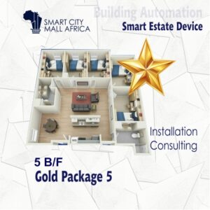 smart Home (Estate ) Bedroom Duplex- Gold 5